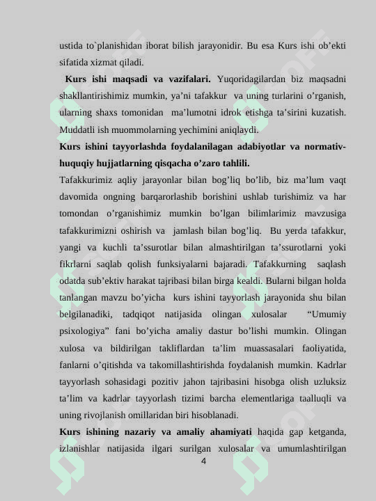 Tafakkur turlari va klassifikatsiyasi 4