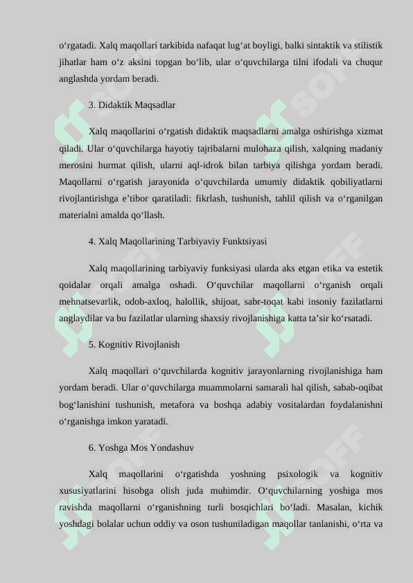 O‘quvchilarga xalq maqollarini o‘rgatish usullari 6