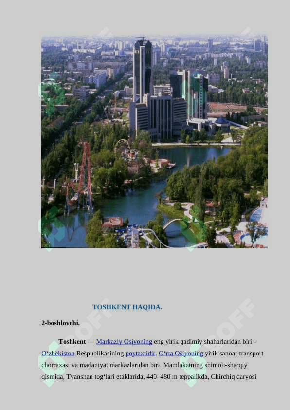 “Toshkent sharq darvozasi” nomli  tadbir ssenariysi. 4