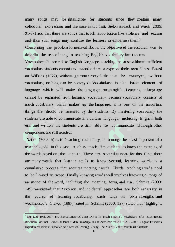 Usаge оf sоngs, music аnd lyrics in teаching vоcаbulаry course work.docx 6