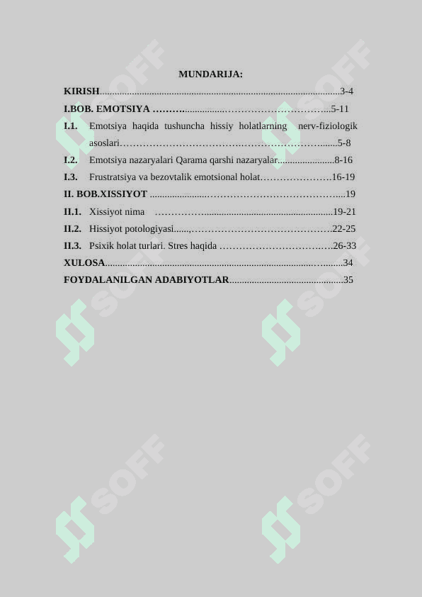Emotsiya va hissiyot haqida tushuncha 2
