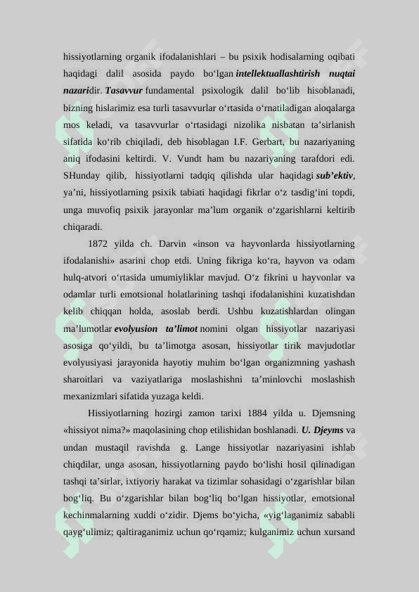 Emotsiya va hissiyot haqida tushuncha 8