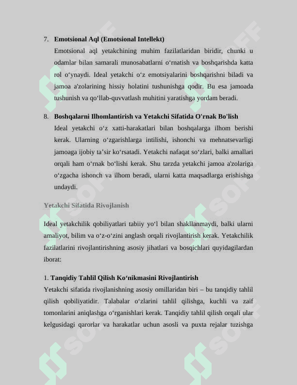 Talabalarda Yetakchilik Xususiyatlarini Rivojlantirish 4