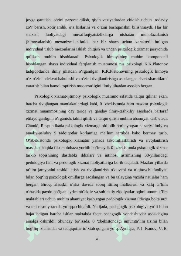 ZAMONAVIY PSIXOLOGIK XIZMATNING DOLZARB MUOMMOLARI 4