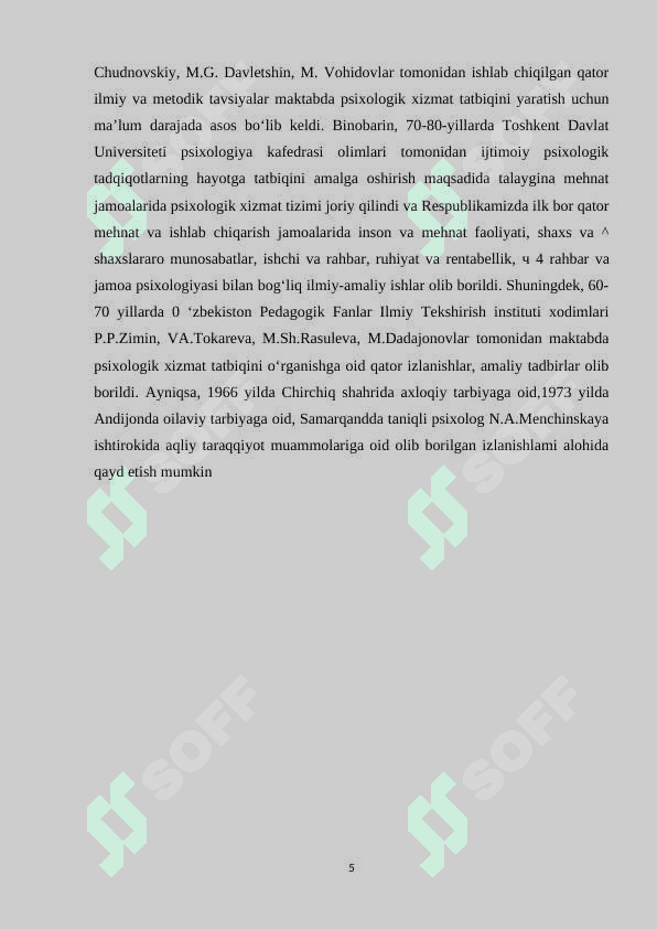 ZAMONAVIY PSIXOLOGIK XIZMATNING DOLZARB MUOMMOLARI 5