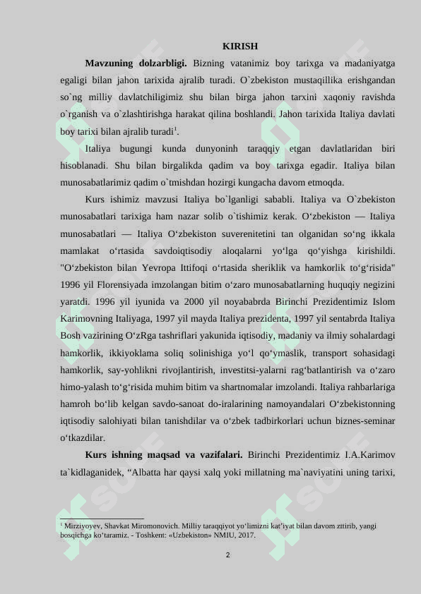 Italiyada milliy birlashish jarayonlari 2