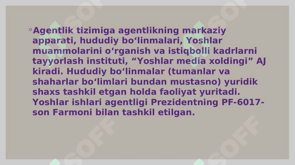 O’zbekiston Yoshlar ittifoqining ta’lim muassasalari bilan olib boradigan ishlarning mazmuni. 3