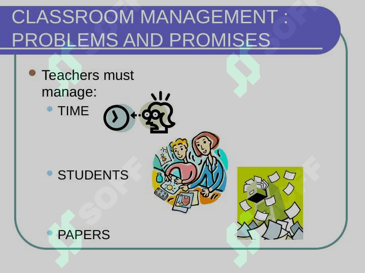 Anticipating problems in the classroom 3
