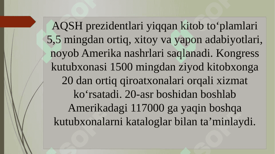 Uyg‘onish davrida AQSh va Angliya kutubxonasi 6