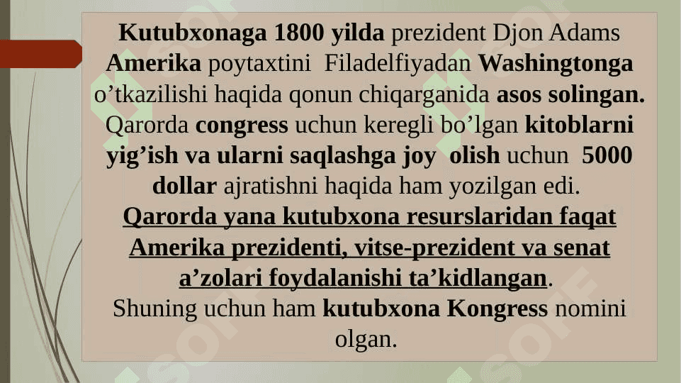 Uyg‘onish davrida AQSh va Angliya kutubxonasi 8