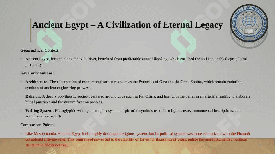 Ancient Civilizations in English: A Comparative Analysis 4