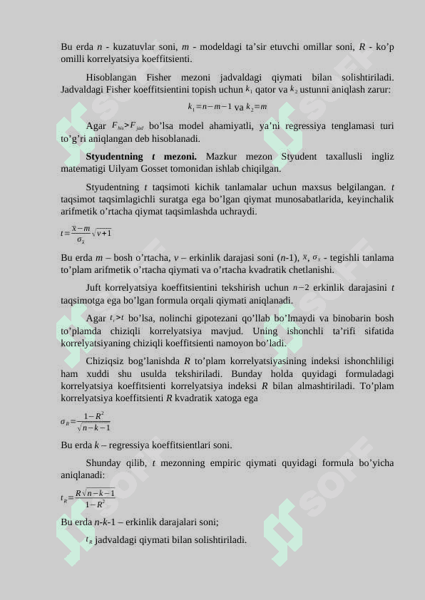 EKONOMETRIK MODELLARNI BAHOLASH 4
