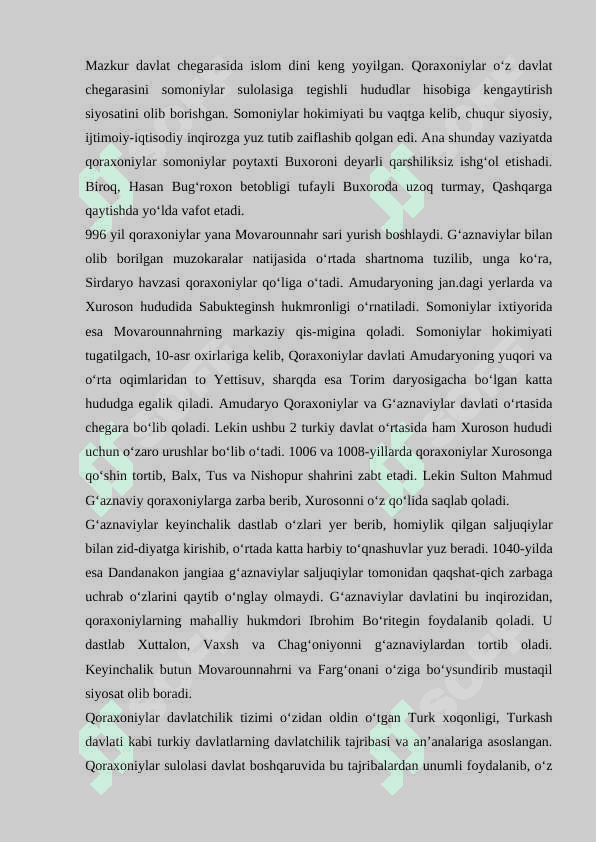 QORAXONIYLAR DAVRIDA O‘LKAMIZ TARIXIGA OID TARIXIY OBIDALAR 3