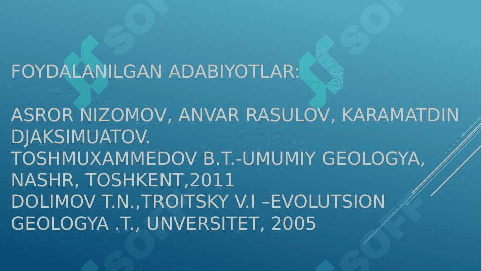 Endoen geologik jarayonlar 2