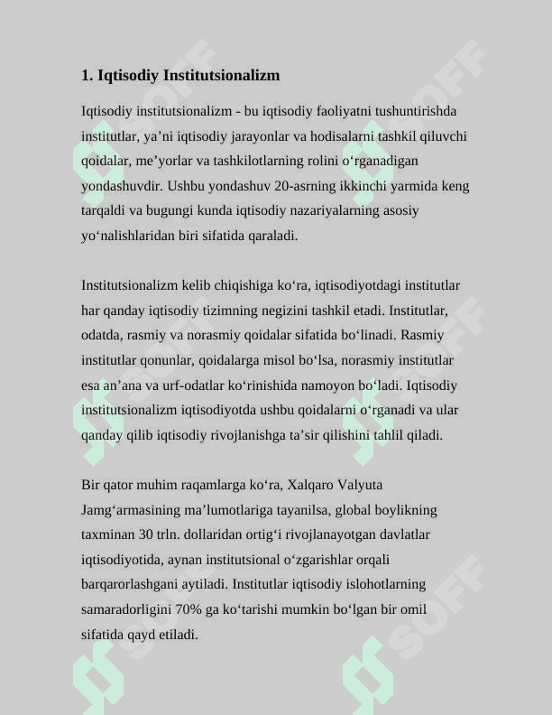 KLASSIK IQTISODIY MAKTABGA MUQOBIL G‘OYALAR 3