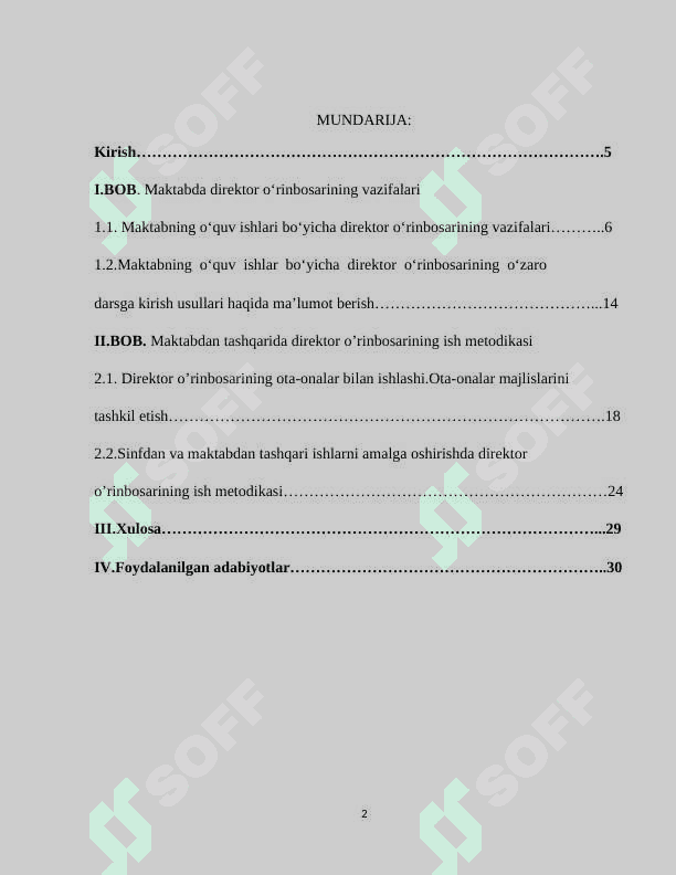 Maktabda direktori oʻrinbosari 2