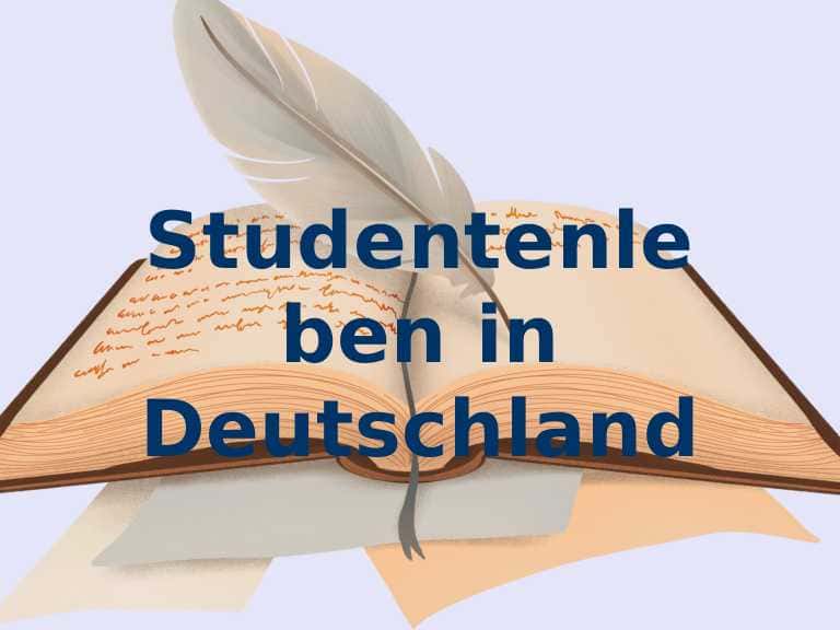 Studentenleben in Deutschland