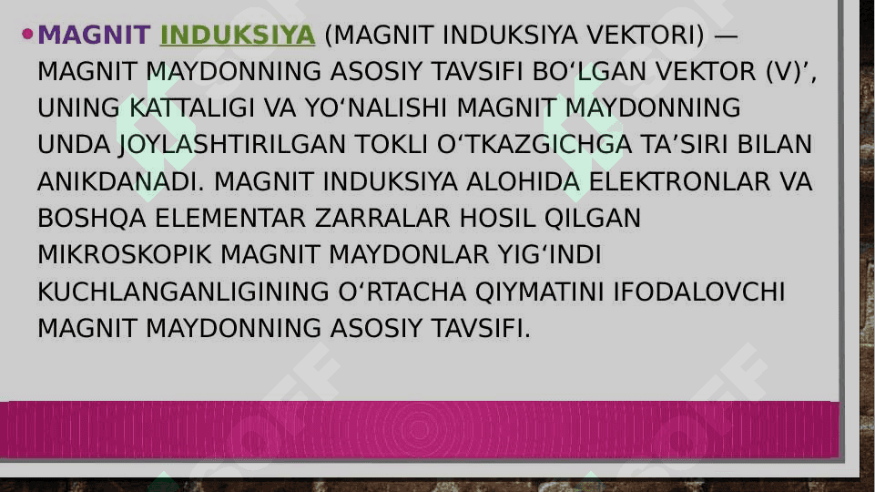 Magnit maydon 7
