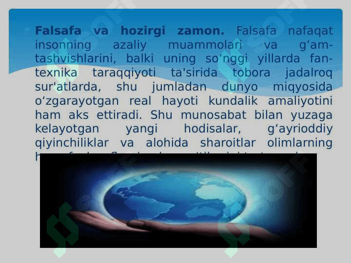 Globallashuv va barqaror taraqqiyot falsafasi 3
