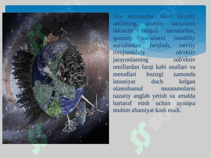 Globallashuv va barqaror taraqqiyot falsafasi 5
