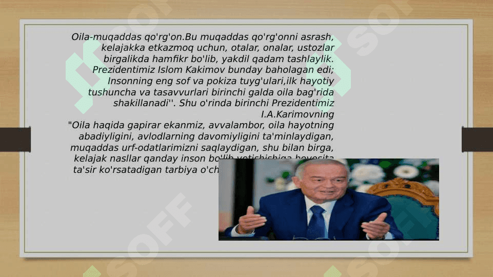 Zamonaviy oila va uning oʻziga xos xususiyatlari 2