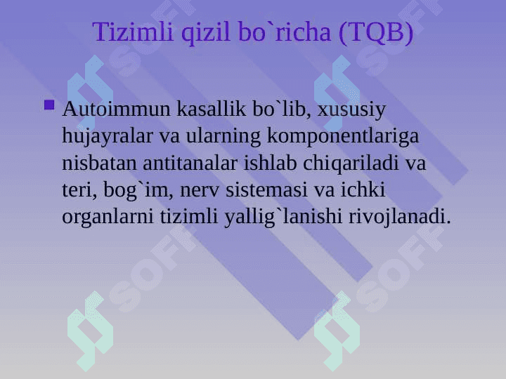 TIZIMLI QIZIL BO'RICHA 3