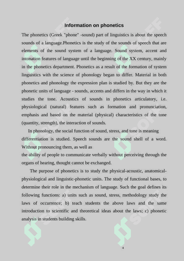 Importance of Phonetics in Communication 4