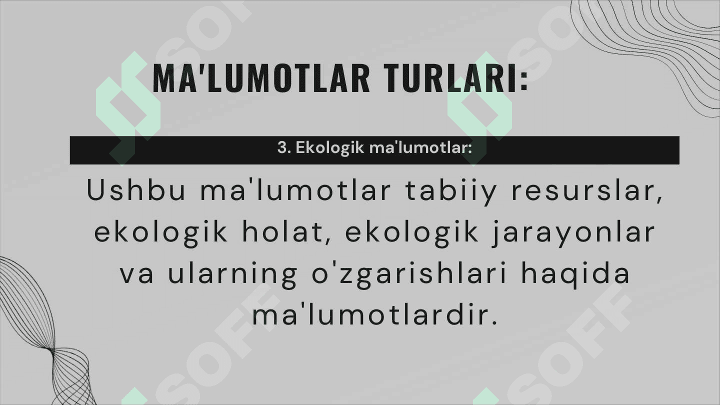 MA'LUMOTLAR TURLARI VA ULARGA UMUMIY TUSHUNCHA 5