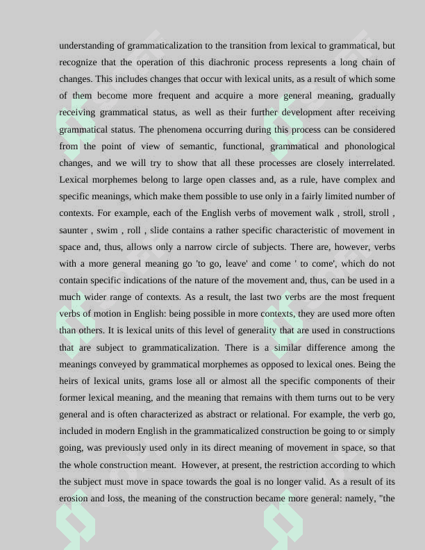 The definiton of the theoretical grammar as a linguistic discipline 8