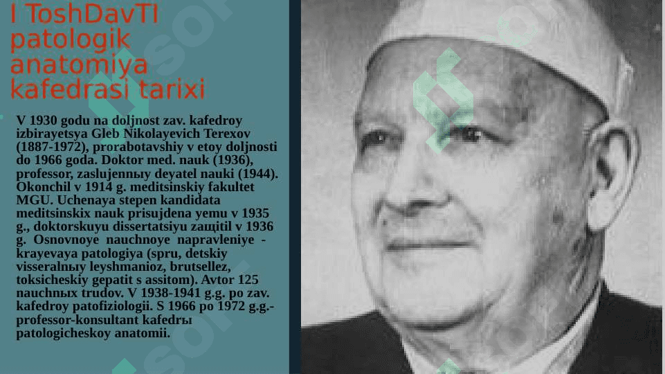 Patologik anatomiya. Kirish. Parenximatoz distrofiyalar 7