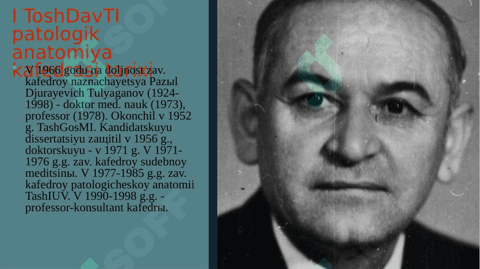 Patologik anatomiya. Kirish. Parenximatoz distrofiyalar 8
