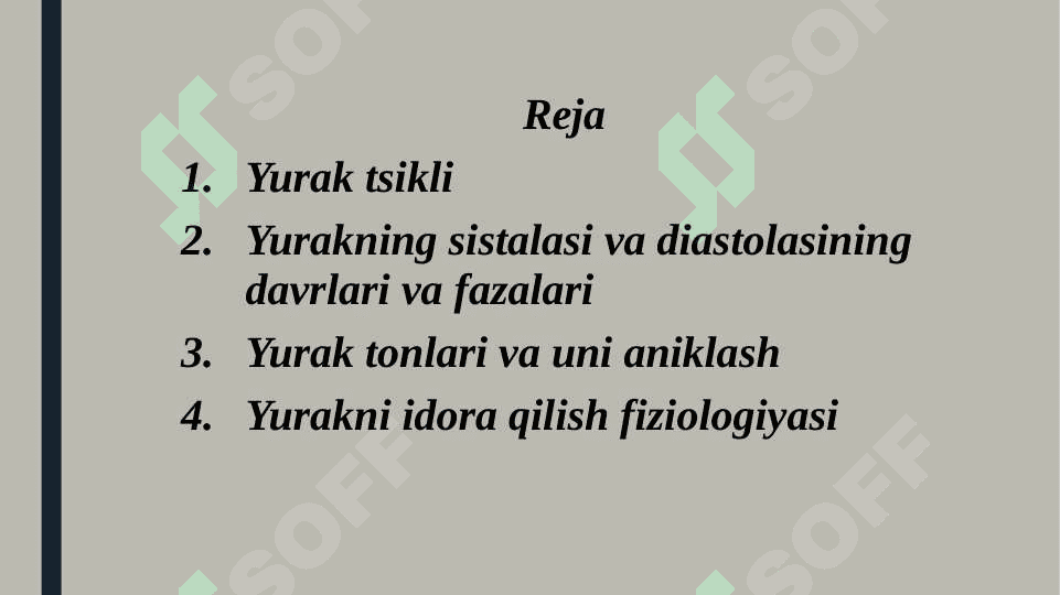 YURAK NASOS FAOLIYATINING FIZIOLOGIYASI 2