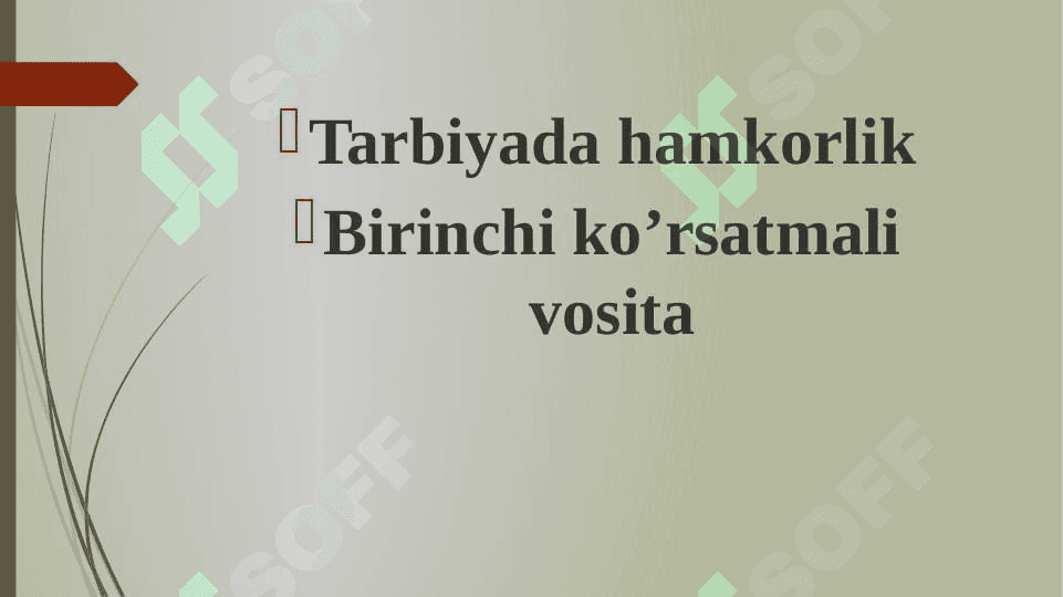 Tarbiya mazmuni 6