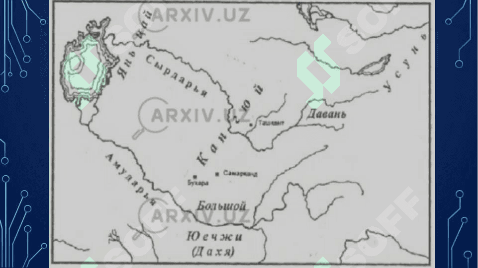 Qang’ va davan Davlati haqida  Xitoy manbalari 4