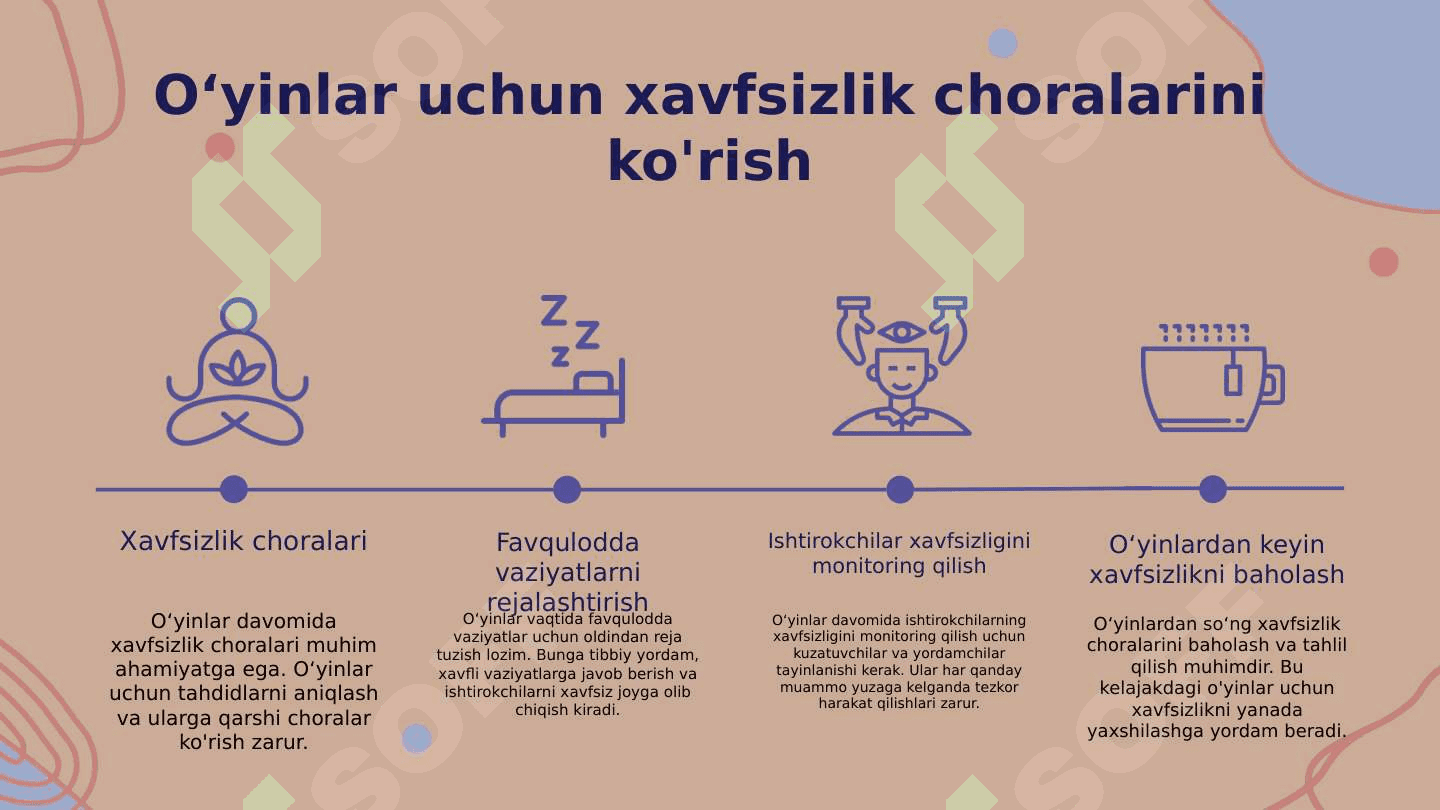 Harakatli o'yinlarni tashkil etish va o'tkazish 8