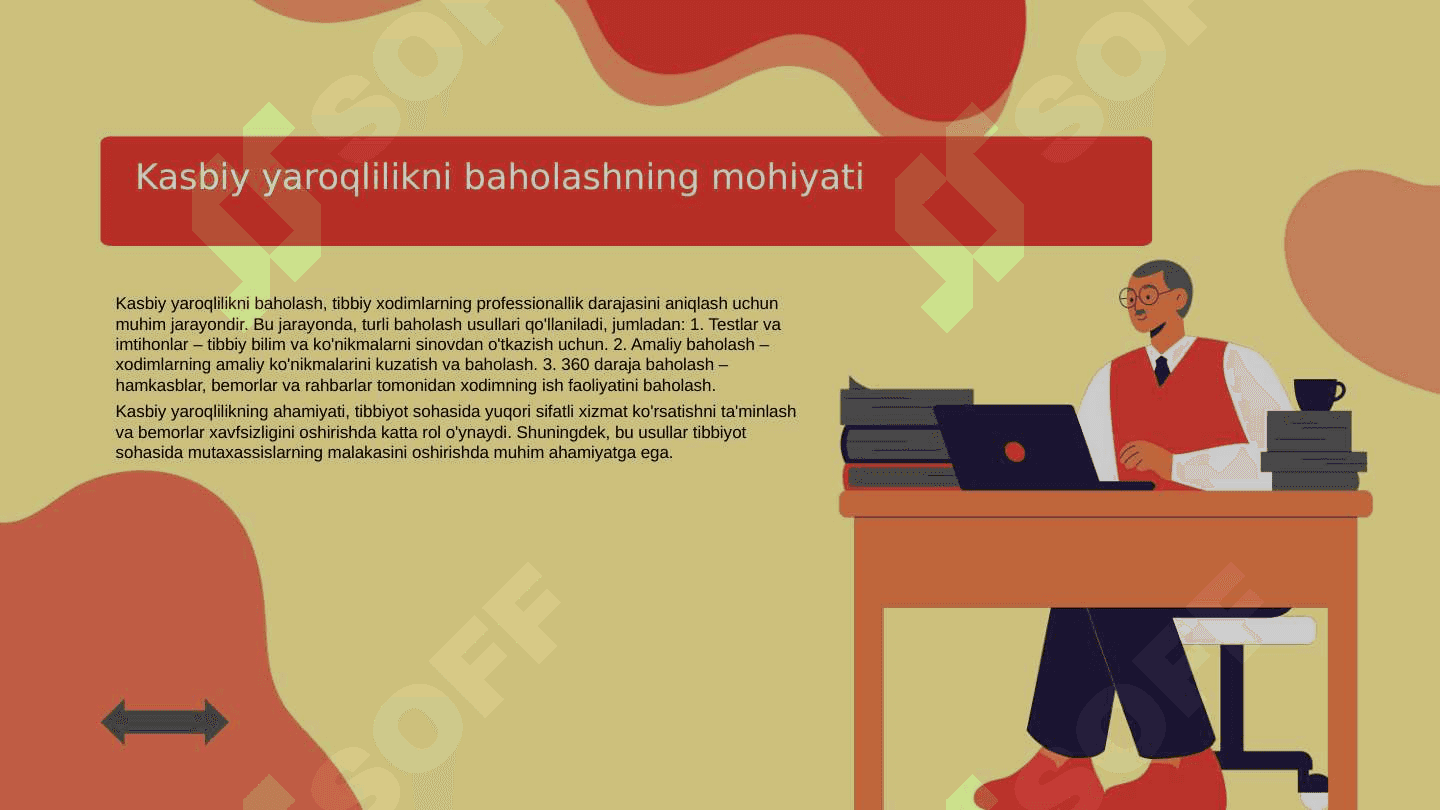 Ayrim mutaxasislikdagi tibbiy xodimlarning kasbiy yaroqliligini baxolash usullari 3