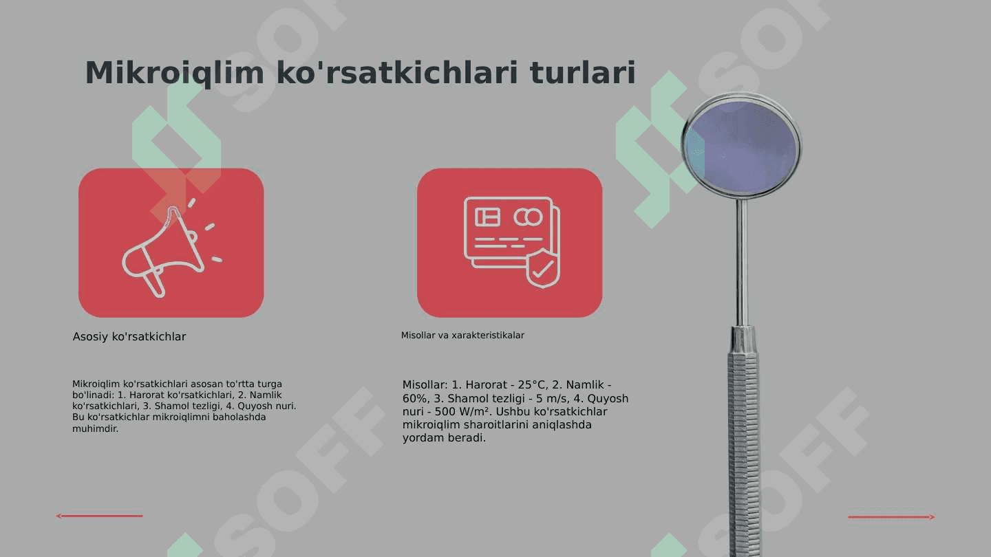 Xonalarning mikroiqlim ko'rsatkichlarini tekshirish va baholash 4