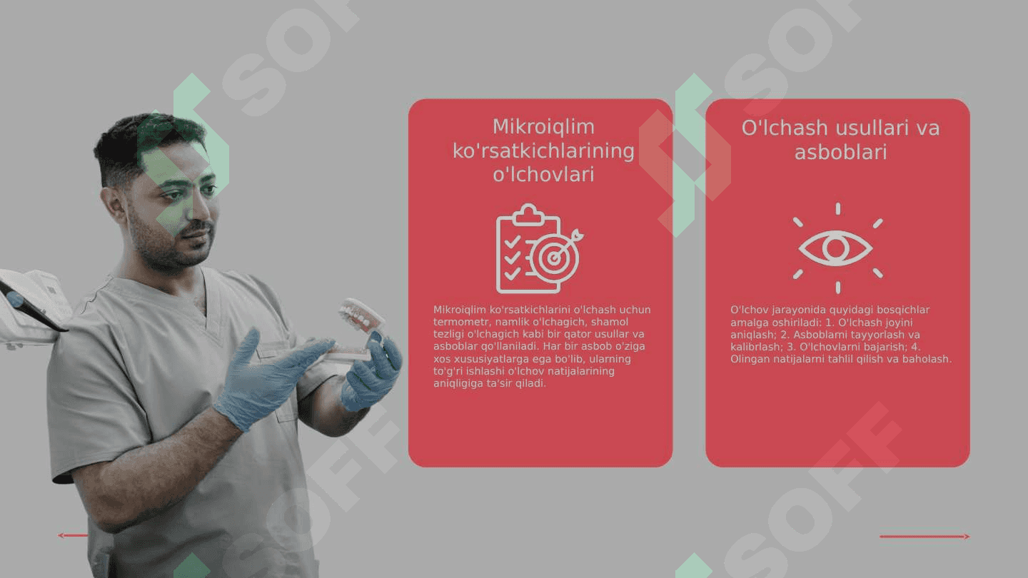 Xonalarning mikroiqlim ko'rsatkichlarini tekshirish va baholash 5