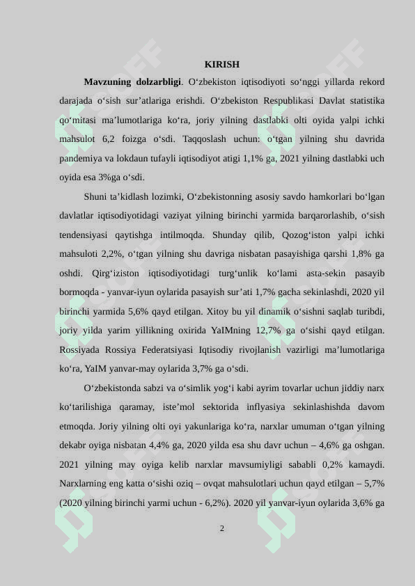 ISHLAB CHIQARISH XARAJATLARI VA MAHSULOTNING SIG'IMIYLIGI TAHLILI 2