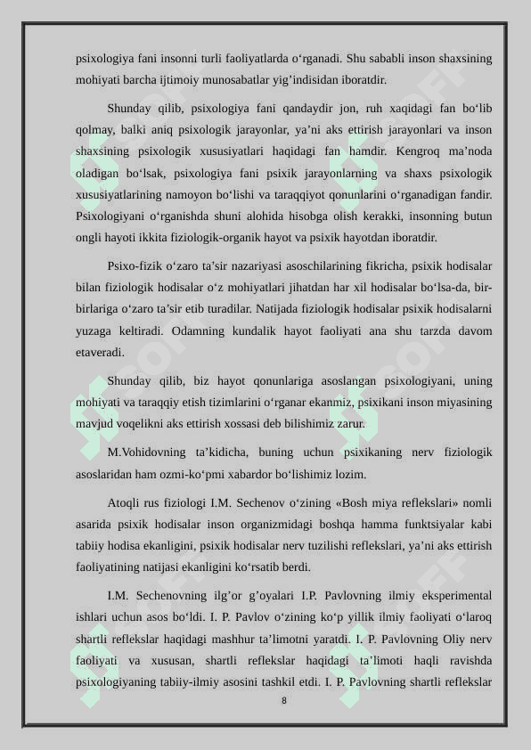 Amaliy psixologiyaning ilmiy asoslari 8