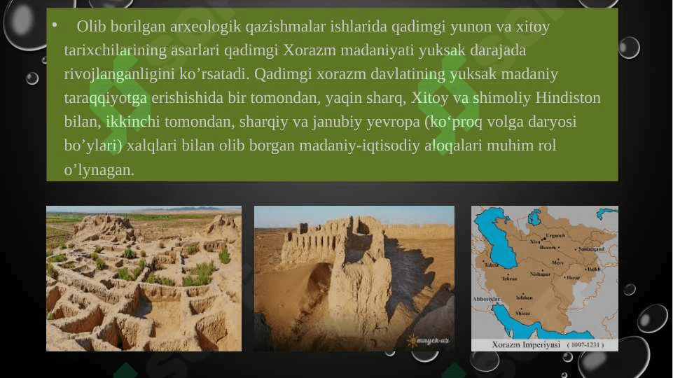 Qadimgi Xorazmliklar davlati tarixi 3