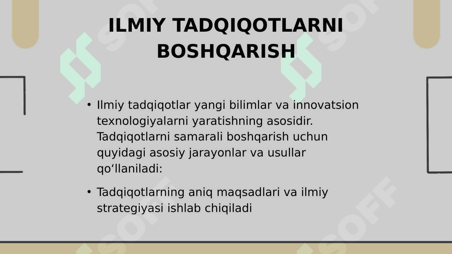 ILMIY TADQIQOT VA TAJRIBA-SINOV ISHLARINI BOSHQARISH 3