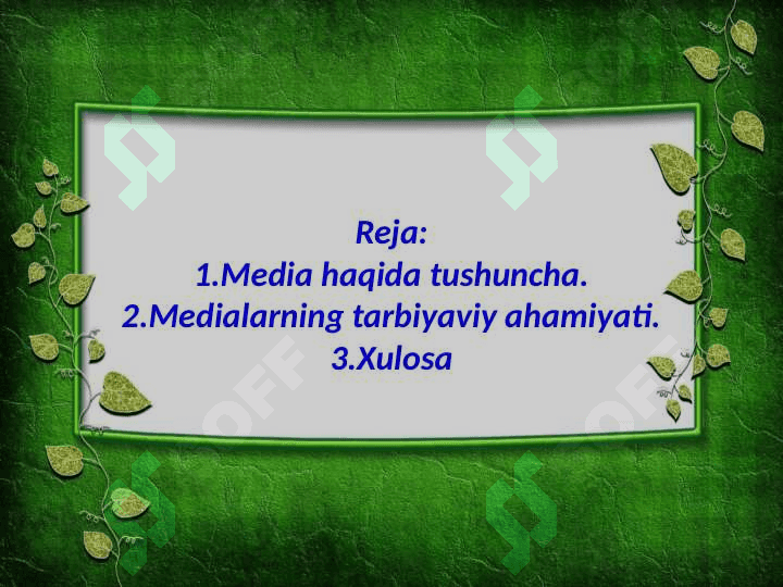 Siz nima uchun media savodli boʻlishingiz kerak 2