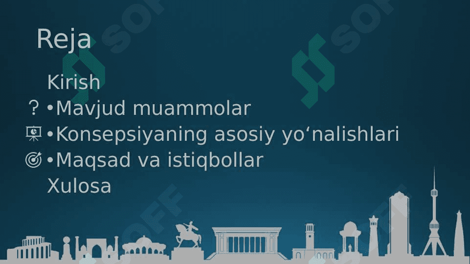O‘zbekistonda ijtimoiy sohada amalga oshirilayotgan o‘zgarishlar mazmun va mohiyati 2