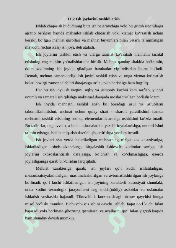SANOAT KORXONALARIDA MEHNATNI TASHKIL ETISH 7