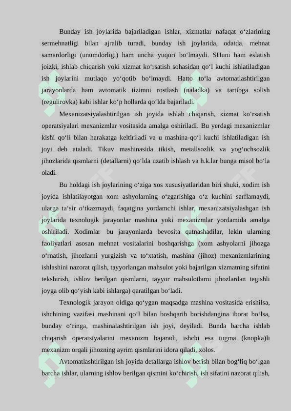 SANOAT KORXONALARIDA MEHNATNI TASHKIL ETISH 8
