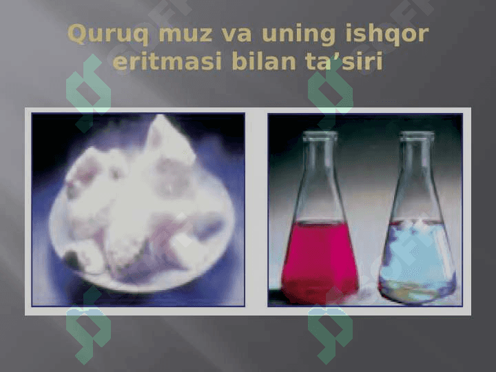Eng muhim oksidlarning ishlatilishi 3