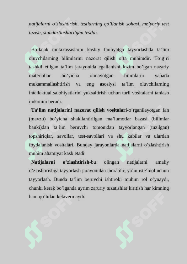 Ta’lim olganlikni tashhis etish 4