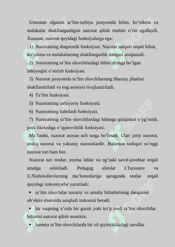 Ta’lim olganlikni tashhis etish 5