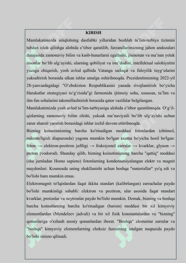 Elektronni solishtirma zaryadini aniqlash kurs ishi 3